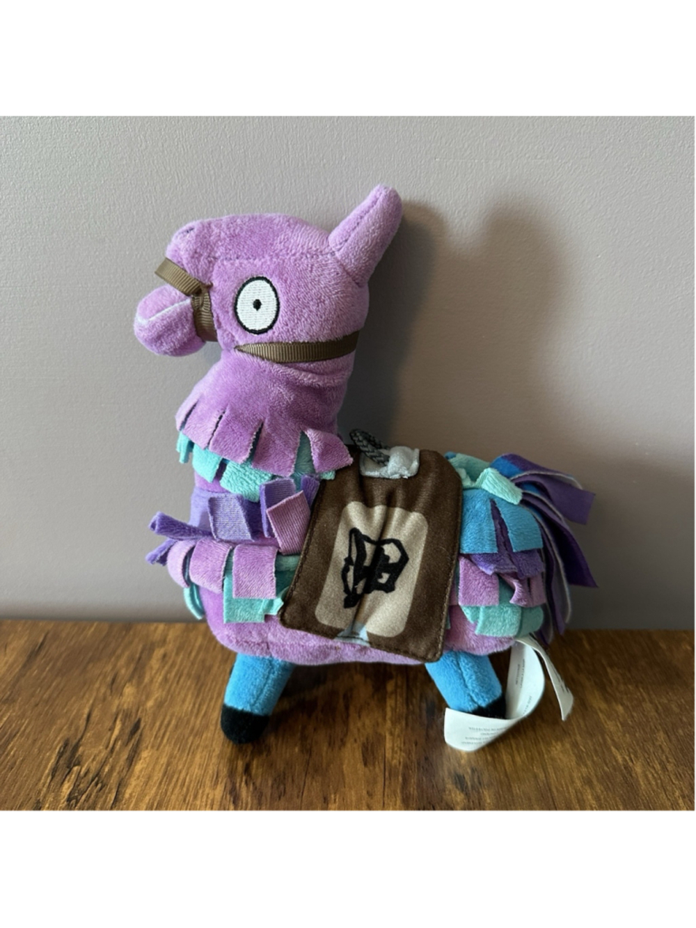 Fortnite Llama Pinata 7.5" Tall Plush Stuffed Animal Toy Purple 2018 Epic Games